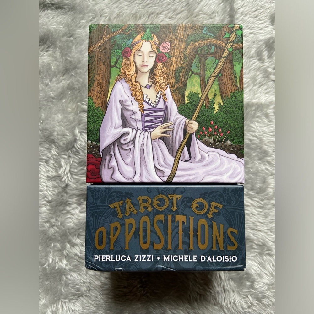 TAROT OF OPPOSITIONS, Pierluca Zizzi + Michele D’Aloisio TAROT CARDS AND BOOKLET